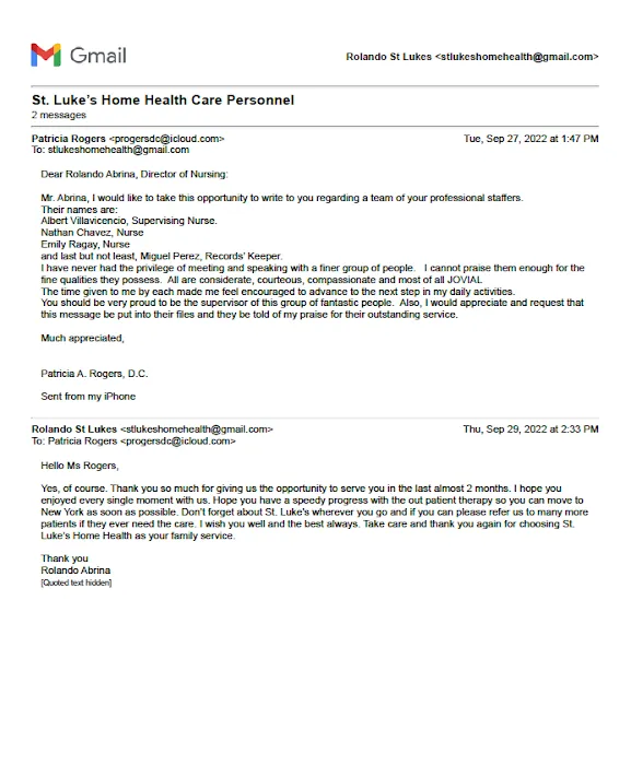 St. Luke's Home Health Services Inc. Picture 7