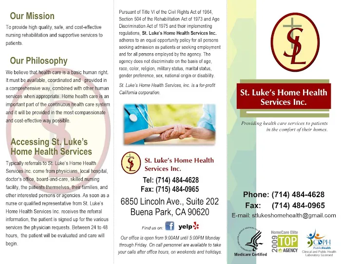 St. Luke's Home Health Services Inc. Picture 2