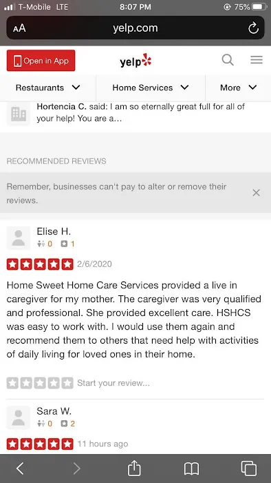 Home Sweet Home Care Services, Inc. Picture 4