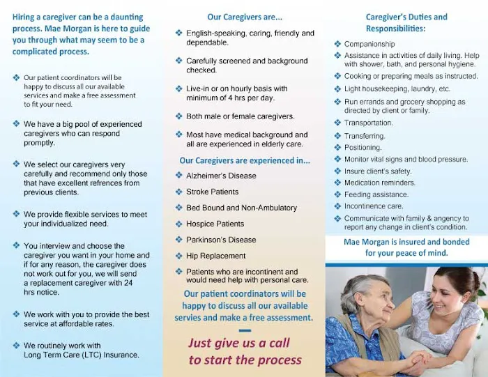 Mae Morgan Homecare Staffing - Carson Picture 2