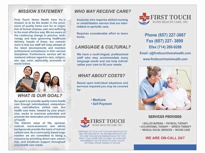 FIRST TOUCH HOME HEALTH CARE INC Picture 3