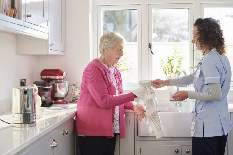 How to Encourage Seniors to Take Part in Light Household Chores Safely
