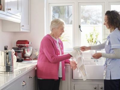 How to Encourage Seniors to Take Part in Light Household Chores Safely