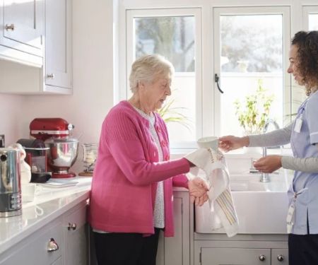 How to Encourage Seniors to Take Part in Light Household Chores Safely