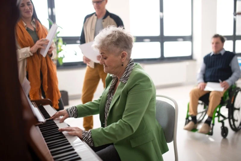 How to Encourage Older Adults to Express Creativity Through Music