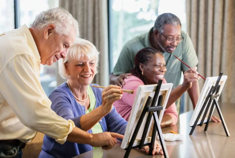How to Encourage Older Adults to Stay Socially Active Indoors