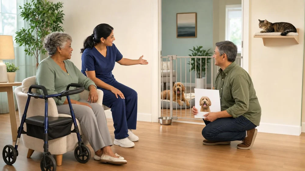 Pet Safety Plan for Home Care Visits: A Family Checklist