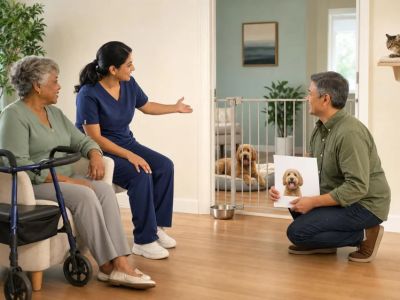 Pet Safety Plan for Home Care Visits: A Family Checklist