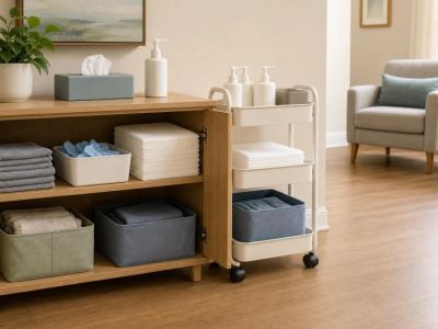 How to Organize Home Care Supplies Without Clutter