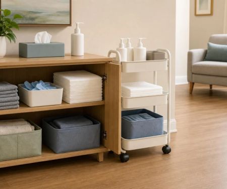 How to Organize Home Care Supplies Without Clutter