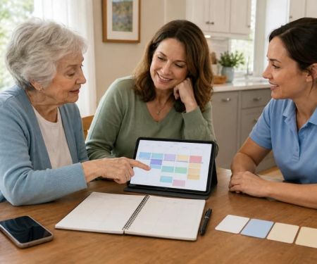 Home Care Visit Calendar Guide: Coordinate Coverage
