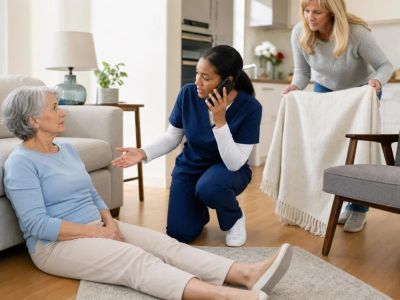 After an Older Adult Falls: A Caregiver Action Guide