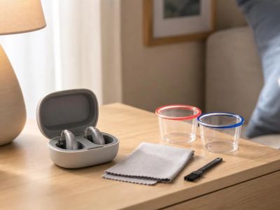 Home Care Hearing Aid Routine: Check, Clean, and Report