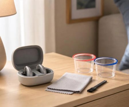 Home Care Hearing Aid Routine: Check, Clean, and Report