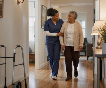 Clear Walking Paths for Safer Home Care Visits