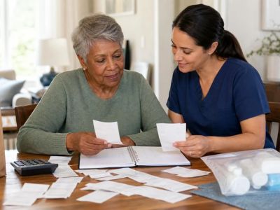 Home Care Purchase Log: Receipts, Reimbursements, and Review