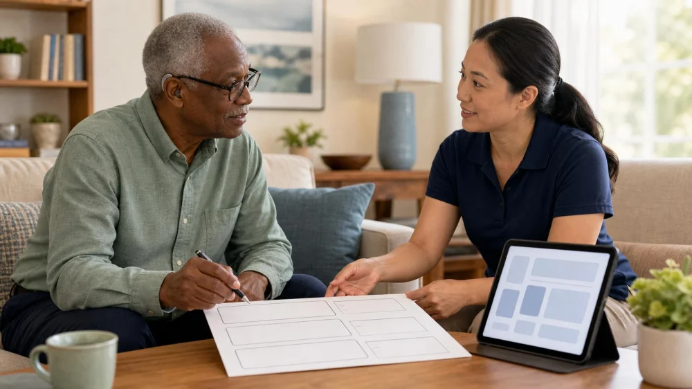 Home Care Communication Preferences Sheet: Build It Together