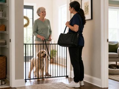 Home Care Pet Plan: Safe Visits for People, Workers, and Animals