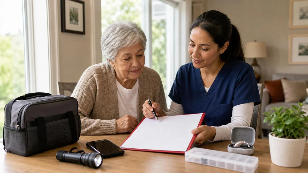 Home Care Emergency Information Sheet: Build and Review It