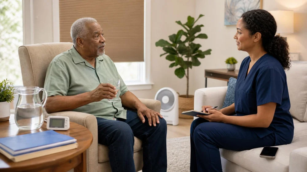 Home Care Hot Weather Plan: Cooling, Check-Ins, and Escalation