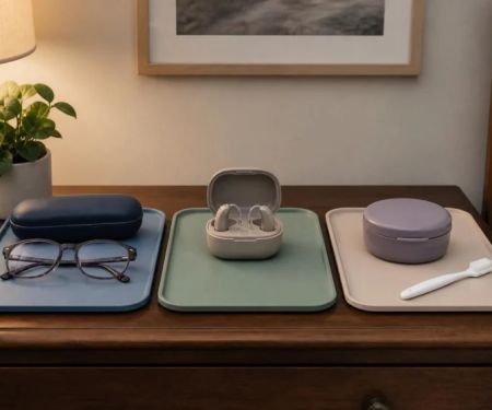 Glasses, Hearing Aids, and Dentures in Home Care: Label, Clean, and Store