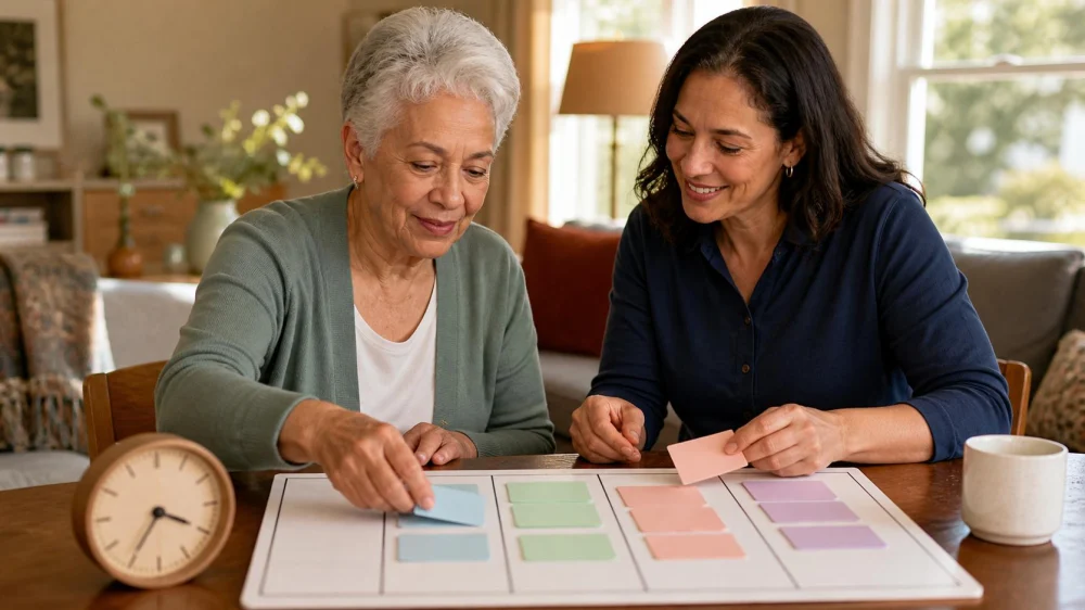 Home Care Daily Routine Sheet: Build It With the Person