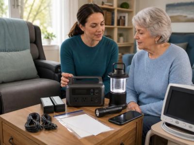 Home Care Power Outage Plan: Devices, Contacts, and Backup