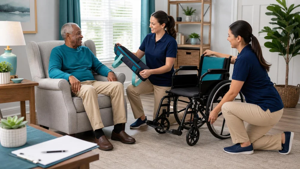 Transfer Belt in Home Care: Use the Care Plan, Training, and Right Equipment