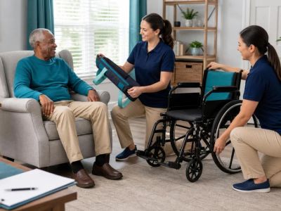 Transfer Belt in Home Care: Use the Care Plan, Training, and Right Equipment