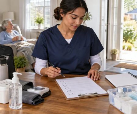 Home Care Visit Schedule: Arrival, Duration, and Gaps