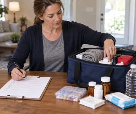 Home Care Emergency Bag: Contacts, Medicines, and Essentials