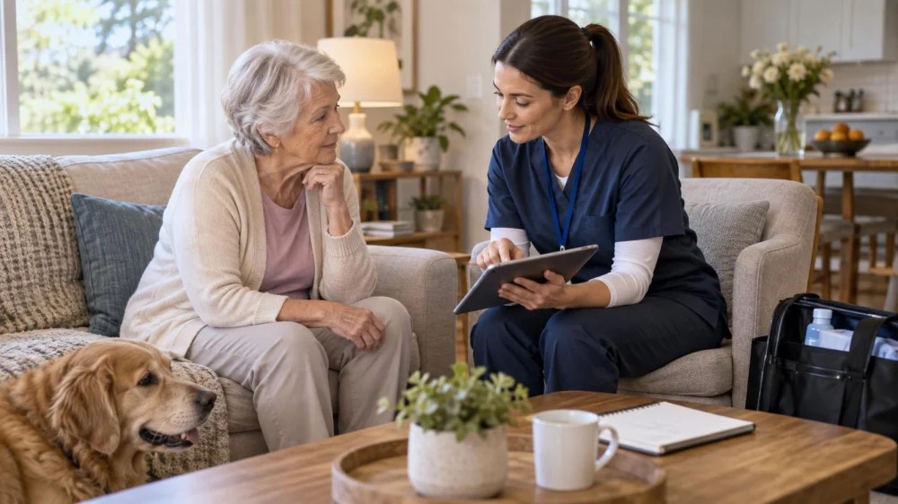Home Care Work Notes: Condition, Timing, and Questions