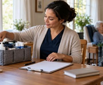 Home Care Communication Board: Updates, Privacy, and Handoff