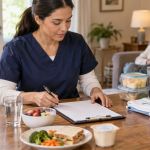 Care Visit Meal and Hydration Notes: Intake, Help, and Changes