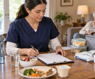 Care Visit Meal and Hydration Notes: Intake, Help, and Changes