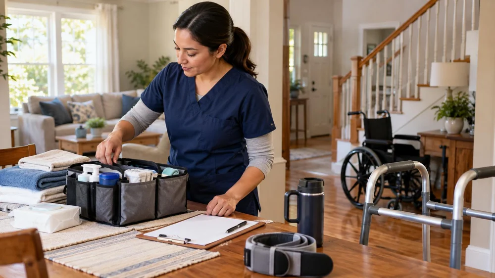 Home Care Mobility Handoff: Aids, Routes, and Assistance
