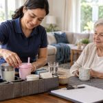 Home Care Cup Setup: Reach, Refills, and Daily Preferences