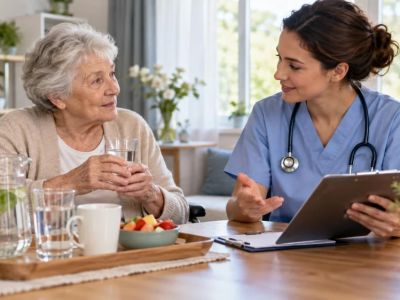 Home Care Hydration Handoff: Drinks, Timing, and Intake