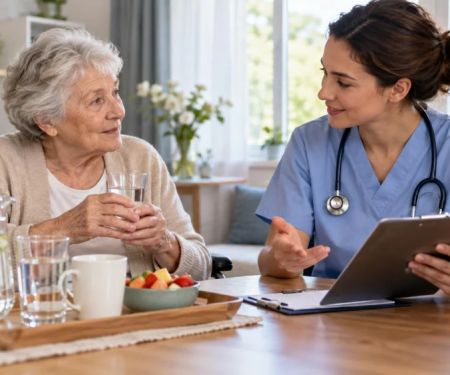 Home Care Hydration Handoff: Drinks, Timing, and Intake