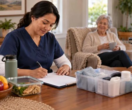 Home Care Shift Notes: Meals, Mobility, Mood, and Handoff