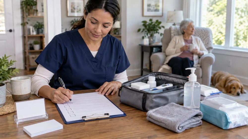 Home Care Emergency Contact Card: Roles and Updates