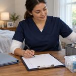Home Care Shift Handoff: Tasks, Changes, and Contacts