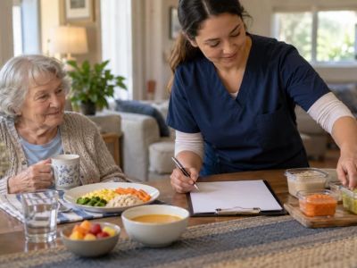 Home Care Meal Preference Log: Texture, Intake, and Changes