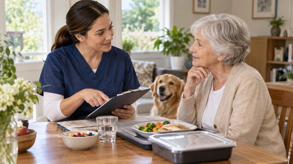 Home Care Meal Handoff: Diet, Timing, and Intake