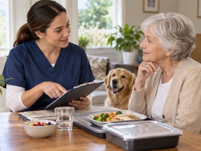 Home Care Meal Handoff: Diet, Timing, and Intake