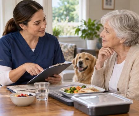 Home Care Meal Handoff: Diet, Timing, and Intake