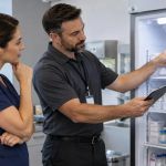 Medicine Refrigerator Check: Temperature and Handoff