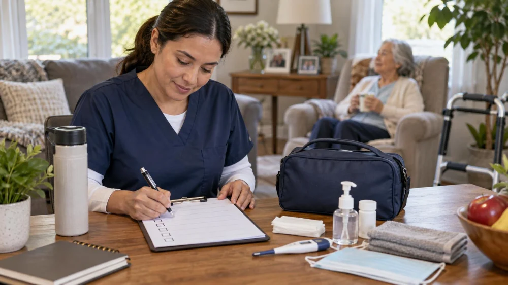 Home Care Visit Notes: Mood, Mobility, Meals, and Changes