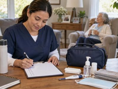 Home Care Visit Notes: Mood, Mobility, Meals, and Changes