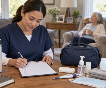 Home Care Visit Notes: Mood, Mobility, Meals, and Changes